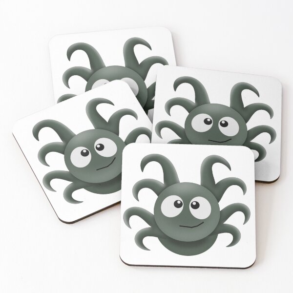 Item preview, Octopus Cartoon with Big Eyes designed and sold by FlippinTurtles.