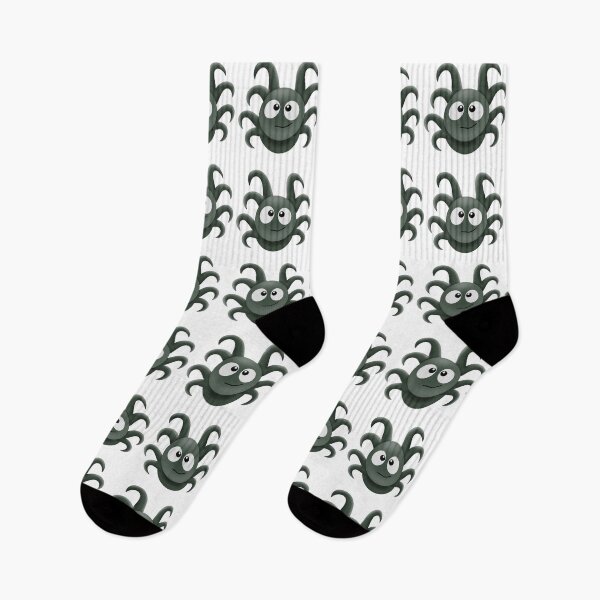 Item preview, Octopus Cartoon with Big Eyes designed and sold by FlippinTurtles.
