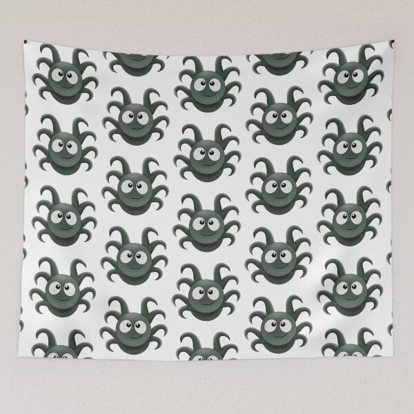 Item preview, Octopus Cartoon with Big Eyes designed and sold by FlippinTurtles.