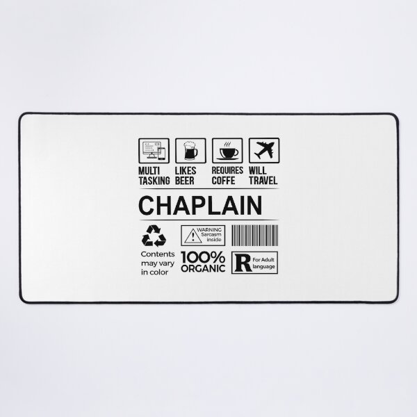 Item preview, chaplain T Shirt, MultiTasking Certified Job Gift Item, Job Profession,Mens Womens Girls Dad, chaplain Christmas Birthday Gift designed and sold by xlnv.