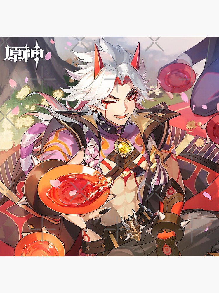 “Genshin Impact - Itto Official Birthday Artwork 2022” Poster for Sale