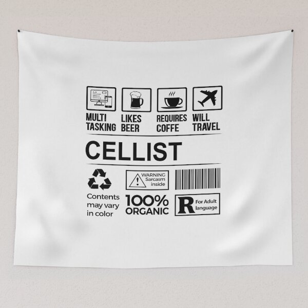 Item preview, cellist T Shirt, MultiTasking Certified Job Gift Item, Job Profession,Mens Womens Girls Dad, cellist Christmas Birthday Gift designed and sold by xlnv.