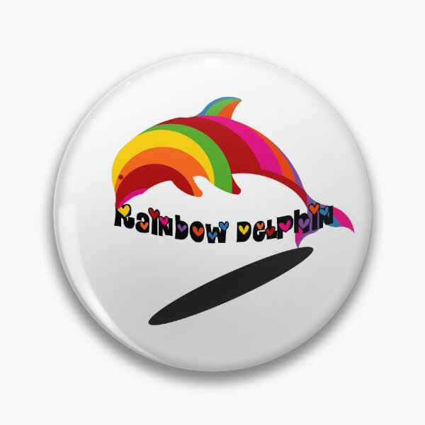 Item preview, Rainbow Dolphin LGBTQ+ designed and sold by AdelloDeAmo.