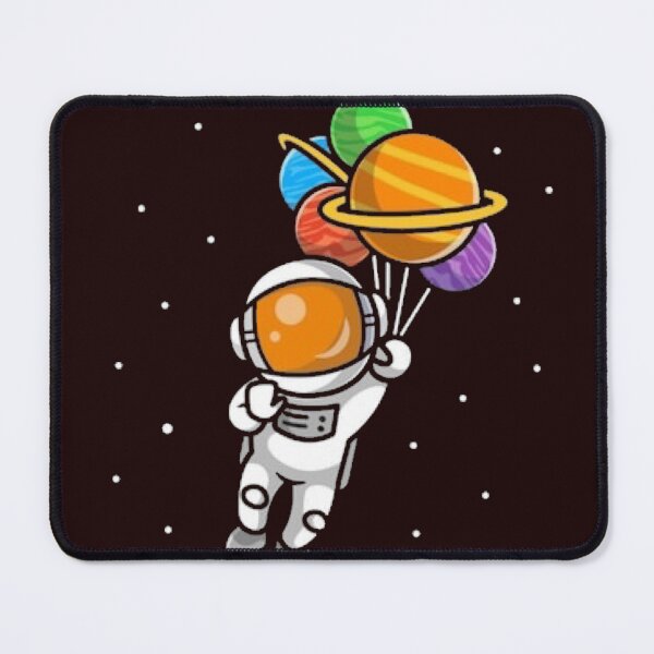Item preview, Space man with colorful plants designed and sold by Purplestore.