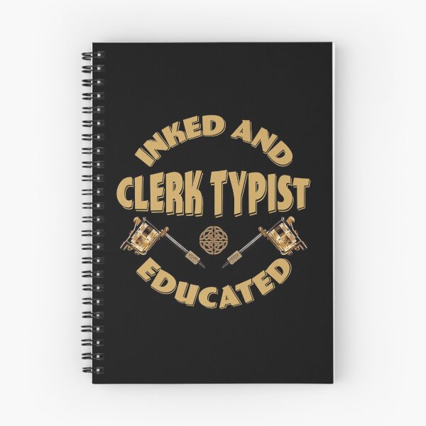 Item preview, INKED AND EDUCATED CLERK TYPIST designed and sold by sobriowslen.