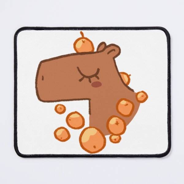 Artikelvorschau, Capybara Classic Orange entworfen und verkauft von Isaxarte.