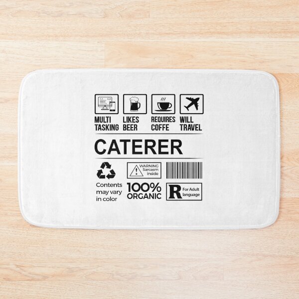 Item preview, caterer T Shirt, MultiTasking Certified Job Gift Item, Job Profession,Mens Womens Girls Dad, caterer Christmas Birthday Gift designed and sold by xlnv.