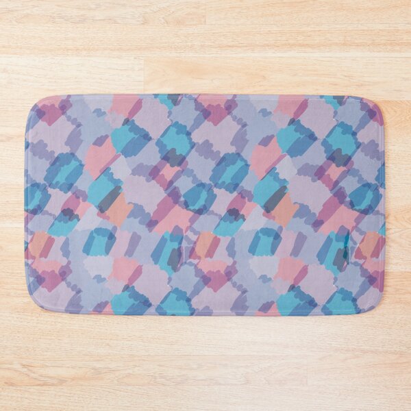 Item preview, Pink floral pattern felt effect designed and sold by Akantha Design.