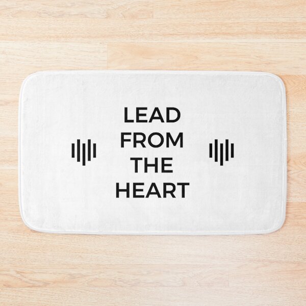 Item preview, LEAD FROM THE HEART (WHITE) designed and sold by AnaelDraw.