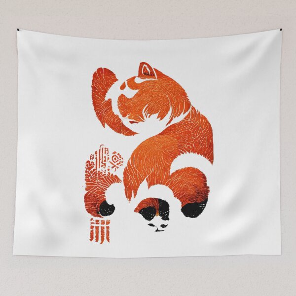Item preview, Red Panda Silkscreen designed and sold by Left-Hand-Tree.