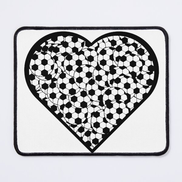 Item preview, Soccer Heart Love Design designed and sold by cmd-art.