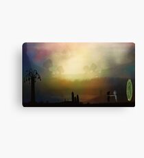 way up inside there Canvas Print