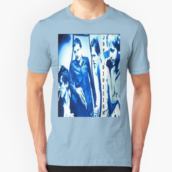Man City Blue - Joy Division Slim Fit T-Shirt