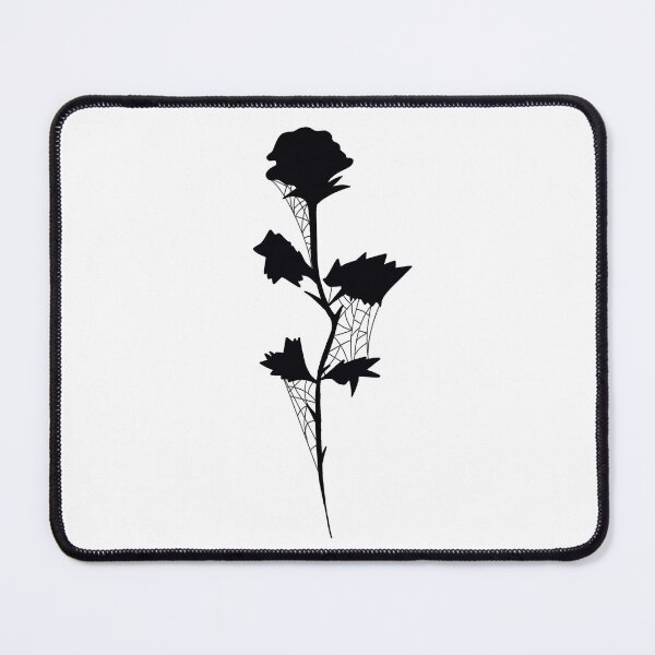 Item preview, Black Rose with Spider Webs | digital design designed and sold by sweet-chaos101.