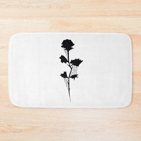 Item preview, Black Rose with Spider Webs | digital design designed and sold by sweet-chaos101.
