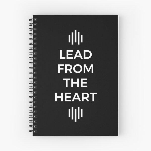 Item preview, LEAD FROM THE HEART (BLACK) designed and sold by AnaelDraw.
