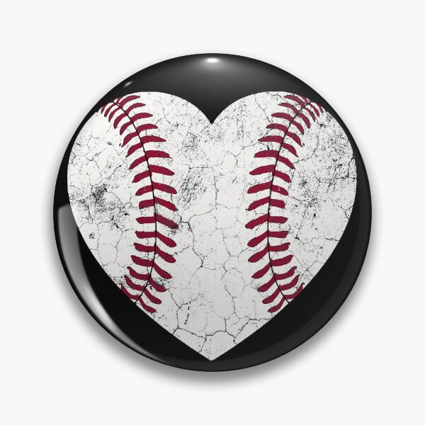 Item preview, Baseball Heart Cute Mom Dad Men Women Softball Gift designed and sold by MichelSorour.