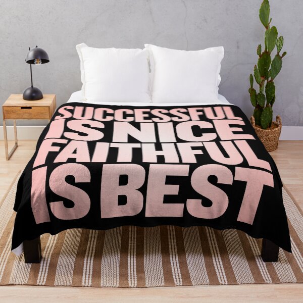 Item preview, Successful is nice, faithful is best v.4 designed and sold by x1brett.