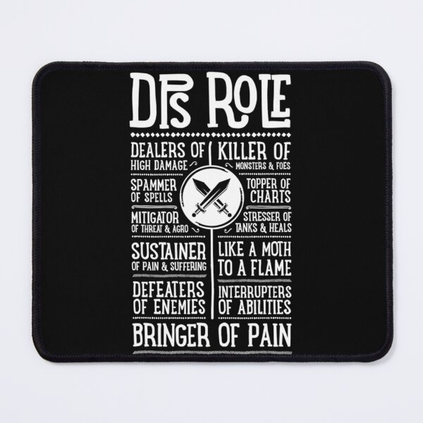 Item preview, Wow Funny Dps Role Gaming Classic T-Shirt designed and sold by carolsheiladis.