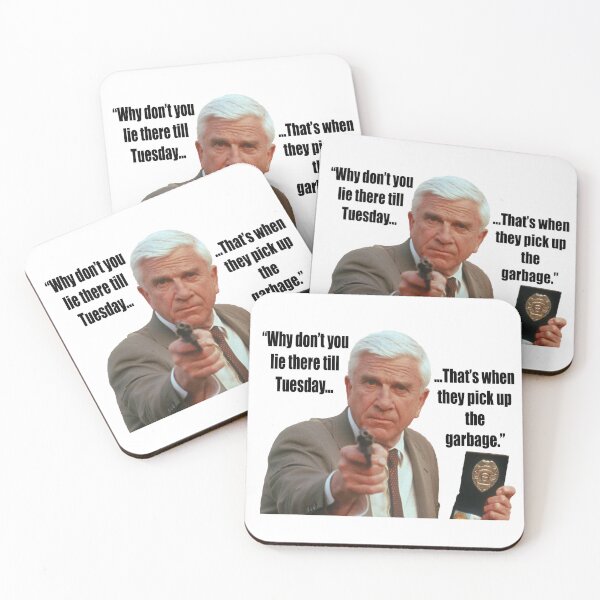 Item preview, Frank Drebin from Police Squad designed and sold by IanBakerToons.