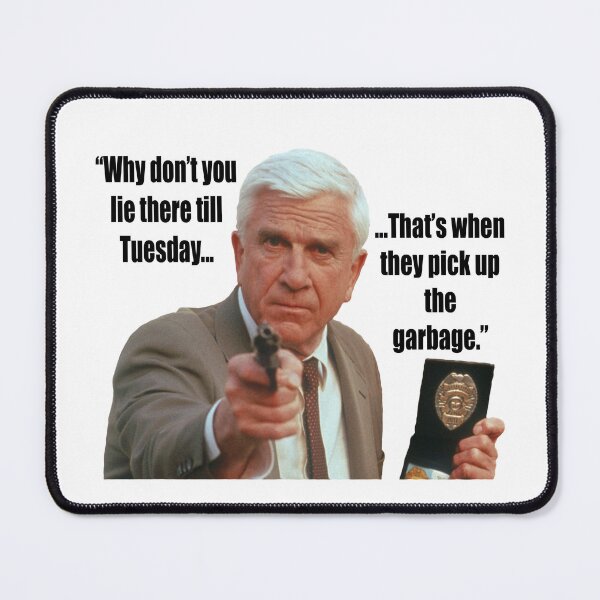 Item preview, Frank Drebin from Police Squad designed and sold by IanBakerToons.