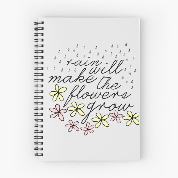 Item preview, Rain Will Make The Flowers Grow designed and sold by byebyesally.