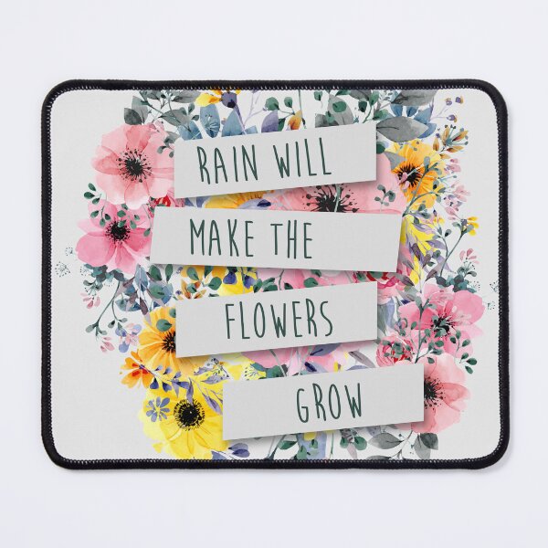 Item preview, Rain Will Make The Flowers Grow (2) designed and sold by byebyesally.