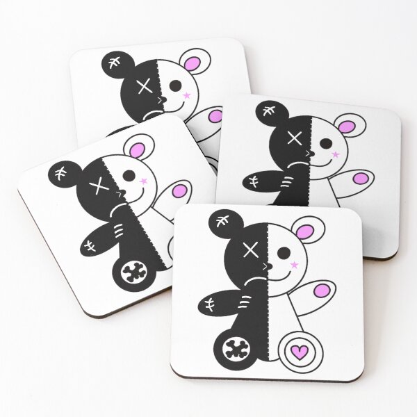 Item preview, Teddy Bear with Opposite Sides and colors | digital design designed and sold by sweet-chaos101.