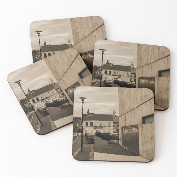 Item preview, Reykjavik Street Temprano en la mañana Sepia designed and sold by ValeriesGallery.