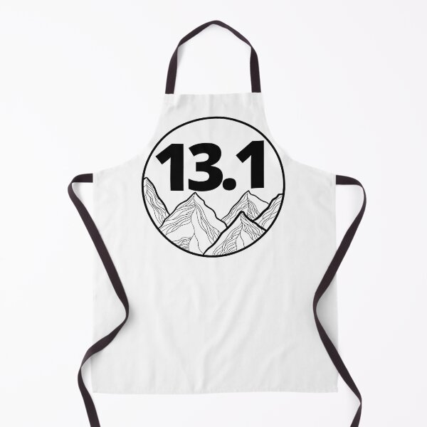 Item preview, 13.1 Mountains Design for Half Marathoners and Long Distance Runners designed and sold by Hopscotch Shop Designs.