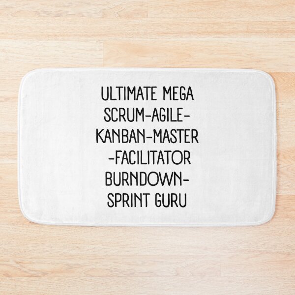 Item preview, ULTIMATE-MEGA-SCRUM-AGILE-KANBAN-FACILITATOR-BURNDOWN-SRPINT GURU designed and sold by trendingatees.