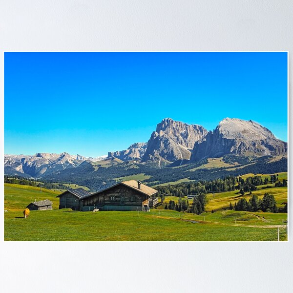 Item preview, Alpe di Siusi with the Sassopiatto and Sassolungo in the background designed and sold by paelzerbu93.