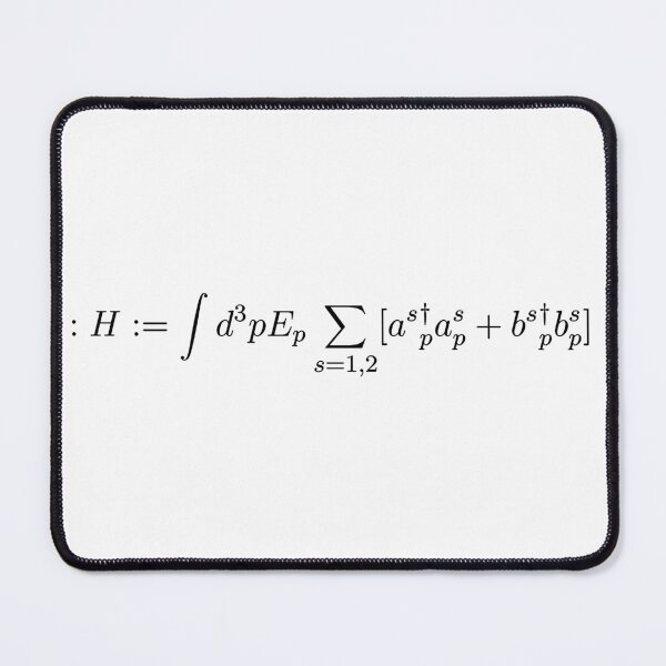 Item preview, Quantized Dirac field hamiltonian (normal ordered) designed and sold by NoetherSym.
