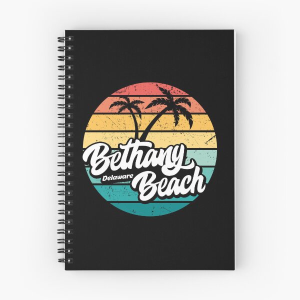 Item preview, Bethany Beach Delaware retro sunset designed and sold by Pau Baz.