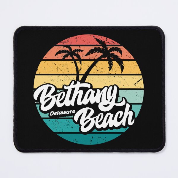 Item preview, Bethany Beach Delaware retro sunset designed and sold by Pau Baz.
