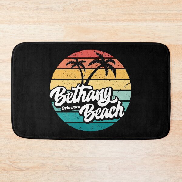 Item preview, Bethany Beach Delaware retro sunset designed and sold by Pau Baz.