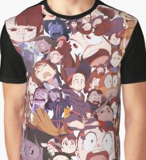 Dumb Akko Faces Graphic T-Shirt