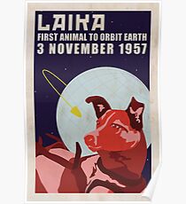 Laika - Weltraumhund Poster