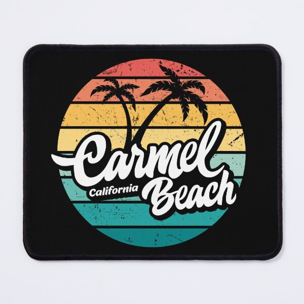 Item preview, Carmel Beach California retro sunset designed and sold by Pau Baz.