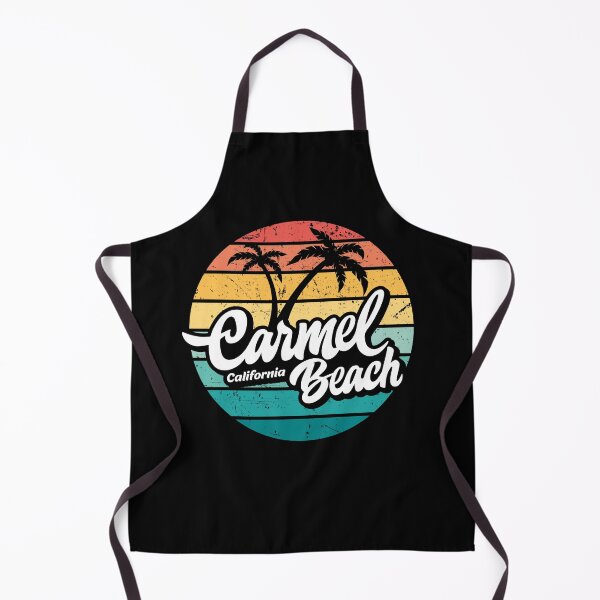 Item preview, Carmel Beach California retro sunset designed and sold by Pau Baz.