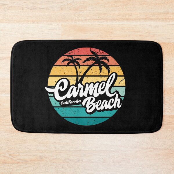 Item preview, Carmel Beach California retro sunset designed and sold by Pau Baz.
