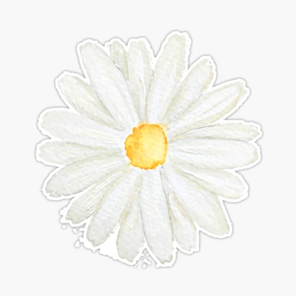 White Daisy Dimensional Stickers by Recollections™