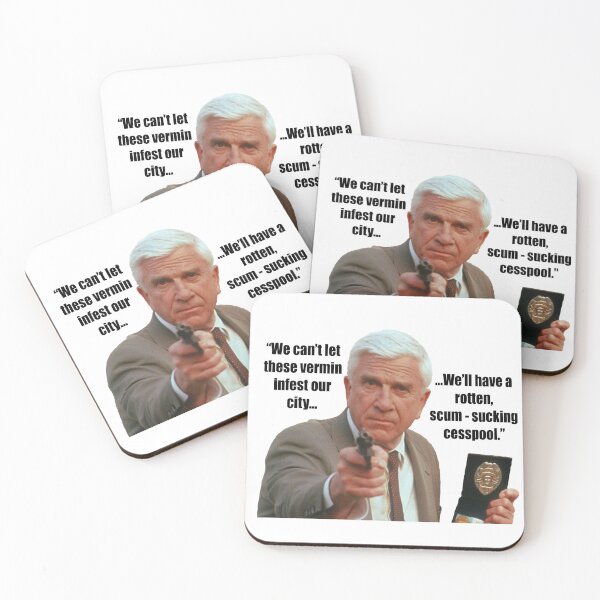 Item preview, Frank Drebin from Police Squad 2 designed and sold by IanBakerToons.