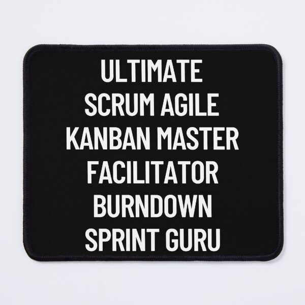Item preview, Ultimate Scrum Kanban Master Facilitator Burndown Sprint Guru designed and sold by trendingatees.