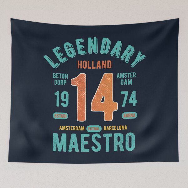Item preview, Holland Legendary Maestro #14 Oranje Football designed and sold by Numero14.
