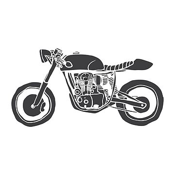 types of motorcycle  Cafe racer, Motorcycle types, Bike drawing simple