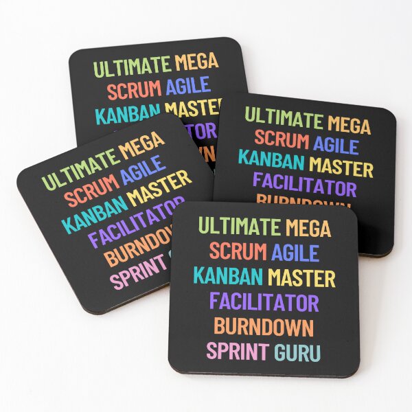 Item preview, Ultimate Mega Scrum Kanban Master Facilitator Burndown Sprint Guru designed and sold by trendingatees.