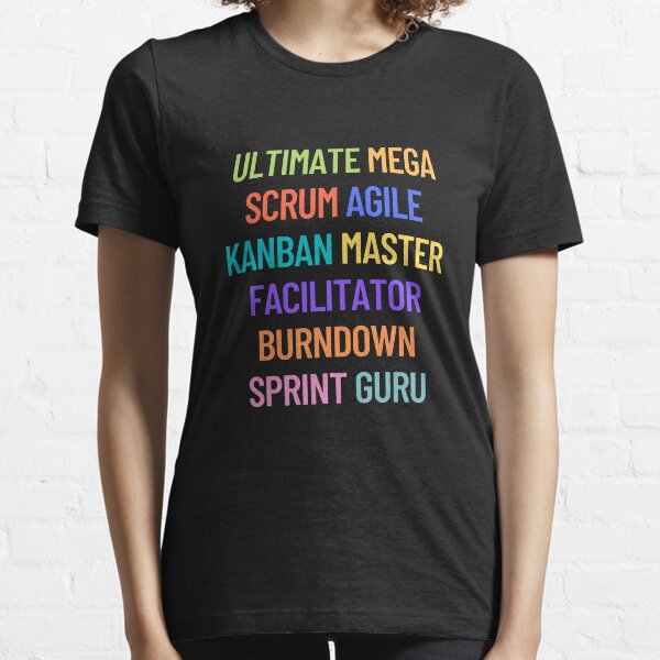 Item preview, Ultimate Mega Scrum Kanban Master Facilitator Burndown Sprint Guru designed and sold by trendingatees.