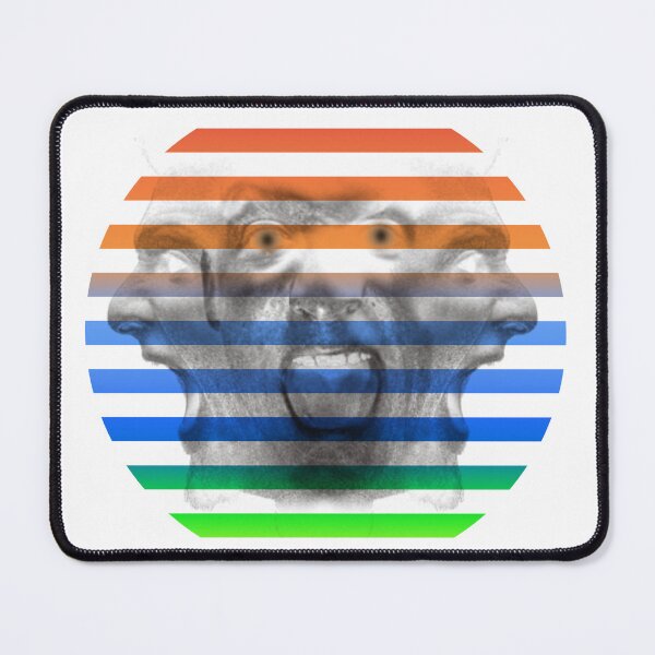Item preview, Three faces with three sides in a colored circle designed and sold by Bigrow.