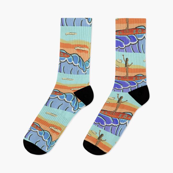 Item preview, Surfing at sunset ✨ designed and sold by Agustina Bertoia.